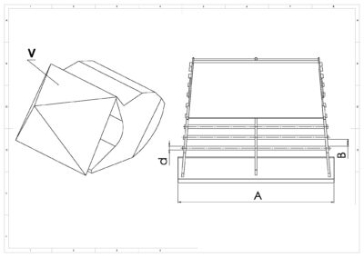 SB24  Sortier/Siebschaufel 25T - S70 – Bild 2