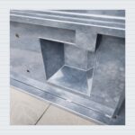 Betonblock Schalung 25/25/200 verzinkt — Produktbild 01