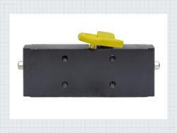 Adapterplatte 335/30/20 140×80 4xM20 schwarz — Produktbild 05