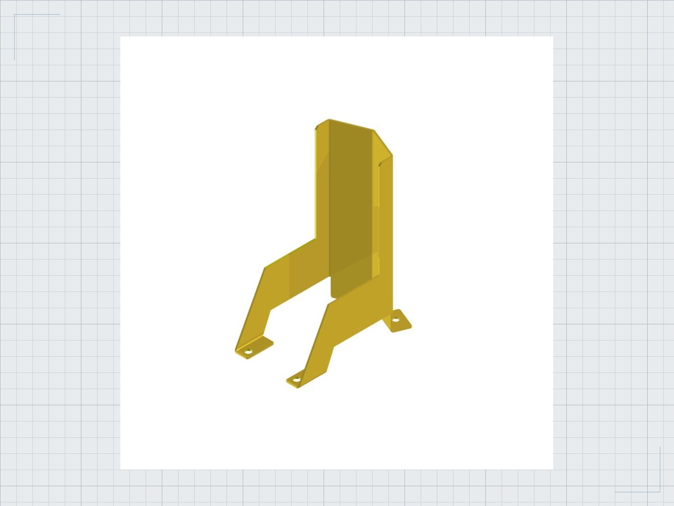 Anfahrschutz U-Form Trawers ( Push Back ) 01 Anfahrschutz U-Form Trawers ( Push Back ) — Produktbild 01