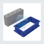 Betonblock Schalung 120x60x30 — Produktbild 01