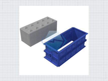 Betonblock Schalung 150x60x60 — Produktbild 01