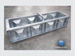 Betonblock Schalung 40x40x160 Verzinkt Long Life — Produktbild 01