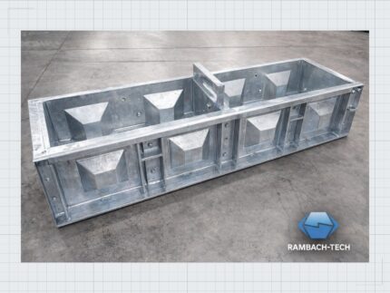 Betonblock Schalung 40x40x160 Verzinkt Long Life — Produktbild 01