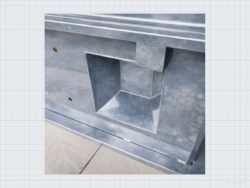 Betonblock Schalung 40x40x160 Verzinkt Long Life — Produktbild 05
