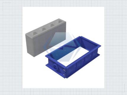 Betonblock Schalung 40x80x160 — Produktbild 01