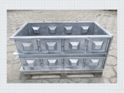 Betonblock Schalung 50/50/100 – verzinkt LongLife — Produktbild 03