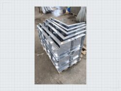 Betonblock Schalung 50/50/125  – Verzinkt LongLife Serie — Produktbild 05