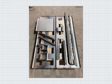 Betonblock Schalung 50/50/150 Betonform Seltbau-Set zum Selber Schweißen — Produktbild 01