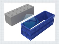 Betonblock Schalung 50/50/150 Betonform Seltbau-Set zum Selber Schweißen — Produktbild 08