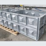 Betonblock Schalung 50/50/150 Verzinkt – LongLife Serie — Produktbild 01