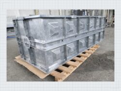 Betonblock Schalung 50/50/150 Verzinkt – LongLife Serie — Produktbild 03