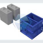 Betonblock Schalung 80x80x120 — Produktbild 01
