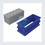 Betonblock Schalung 80x80x200 — Produktbild 01