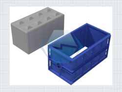 Betonblock Schalung 80x80x240 — Produktbild 04