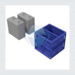 Betonblock Schalung 80x80x80 — Produktbild 01