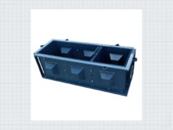 Betonblock Schalung 90x30x30 — Produktbild 01