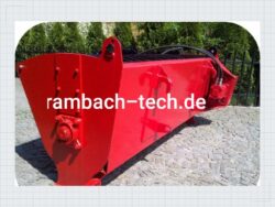 Betonschaufel Mischer 400 L Hydraulikmotor Euroaufnahme — Produktbild 05