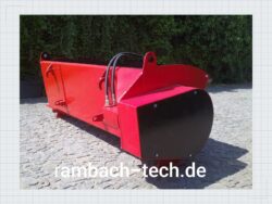 Betonschaufel Mischer 400 L Hydraulikmotor Euroaufnahme — Produktbild 11