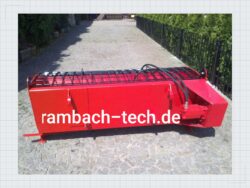 Betonschaufel Mischer 400 L Hydraulikmotor Euroaufnahme — Produktbild 13