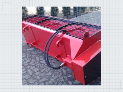 Betonschaufel Mischer 600 L Hydraulikmotor Euroaufnahme — Produktbild 01