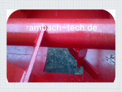 Betonschaufel Mischer 600 L Hydraulikmotor Euroaufnahme — Produktbild 03