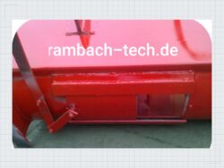 Betonschaufel Mischer 600 L Hydraulikmotor Euroaufnahme — Produktbild 04
