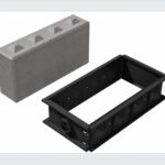 HARDOX Industrial 160x40x80 Betonblock Schalung — Produktbild 01