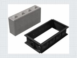 HARDOX Industrial 160x40x80 Betonblock Schalung — Produktbild 01