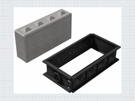 HARDOX Industrial 160x40x80 Betonblock Schalung — Produktbild 01