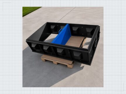 HARDOX Industrial 160x40x80 Betonblock Schalung — Produktbild 02