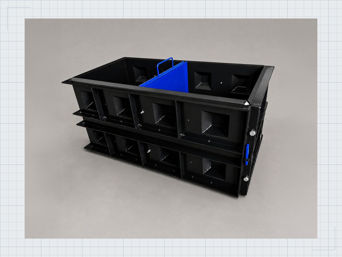 HARDOX Industrial 90x30x30 Betonblock Schalung 01 HARDOX Industrial 90x30x30 Betonblock Schalung — Produktbild 01