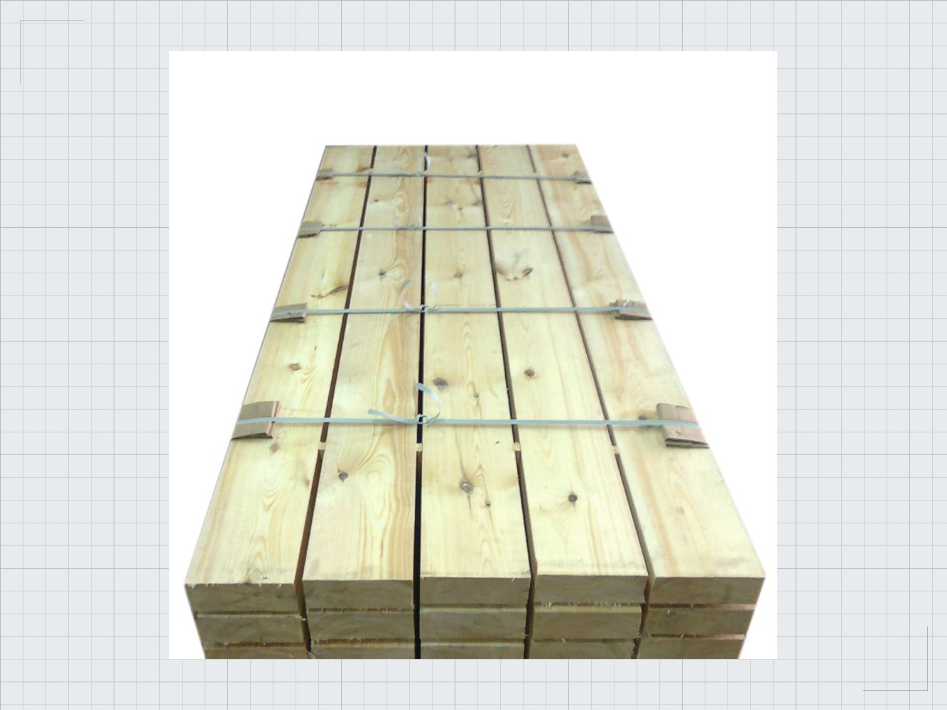 Holzbalken – 2400 mm H400 01 Holzbalken – 2400 mm H400 — Produktbild 01