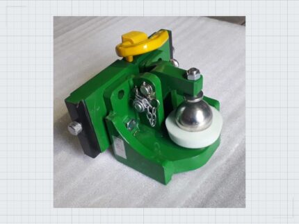 Kugelkupplung 80 mm ATS 3 Tone grün mit Adapterplatte 310/28/22 (ISO 24347, ISO 11001-2, DIN 11026) — Produktbild 01