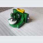 Kugelkupplung 80 mm ATS 3 Tone grün mit Adapterplatte 311/30/22 — Produktbild 01