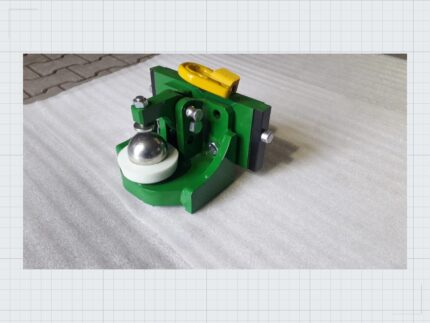 Kugelkupplung 80 mm ATS 3 Tone grün mit Adapterplatte 311/30/22 — Produktbild 01
