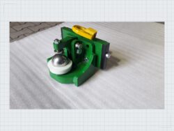 Kugelkupplung 80 mm ATS MetalSecure 3 Tone grün mit Adapterplatte 275/32/25 — Produktbild 05