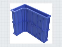 L-Steine Schalung 100×150 Lange 50, 20 cm Betongiessform — Produktbild 07