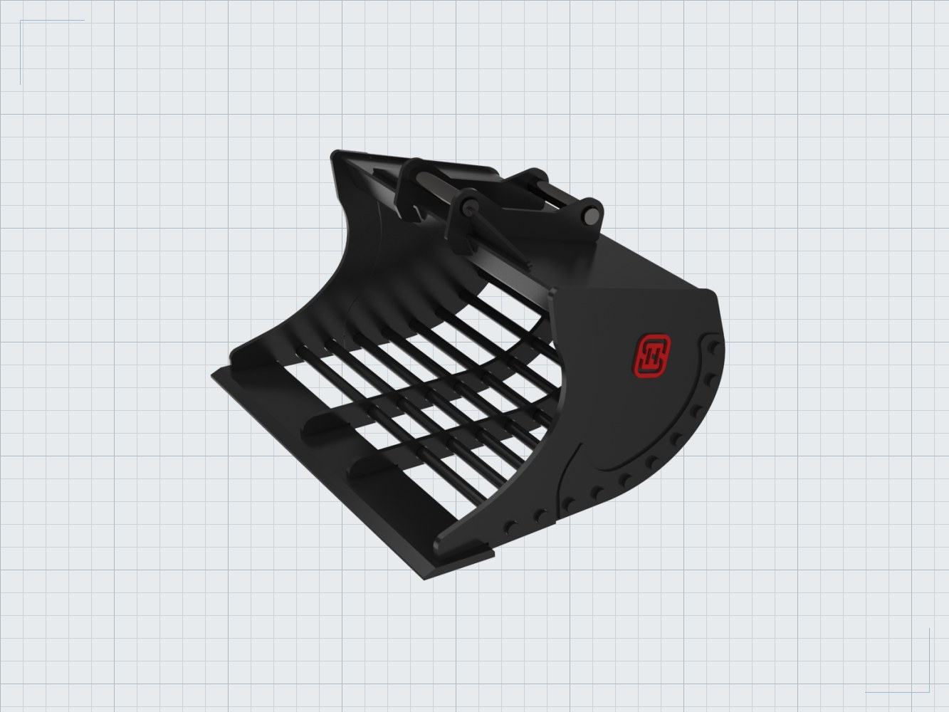 SB06 Sortier/Siebschaufel 7-8T – S45 01 SB06 Sortier/Siebschaufel 7-8T – S45 — Produktbild 01