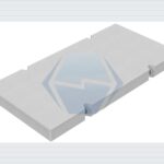 Transportanker für Betonplatten Breit 200 cm Basis für Bewehrungsmatten Paket 50 Stück — Produktbild 01