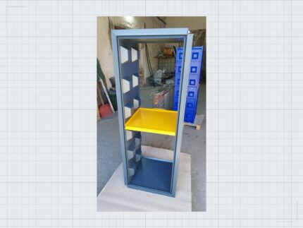 Trennplatte ( Trennwand )  40×40 für Betonblock Schalung — Produktbild 02