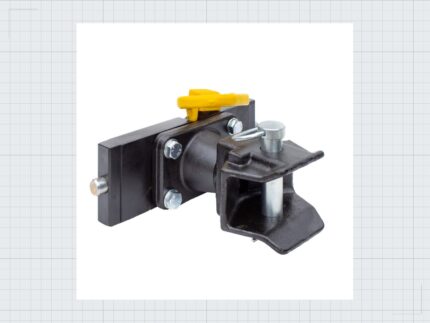 Zugmaul Manuell ATS mit Adapterplatte 310/28/22 schwarz — Produktbild 01