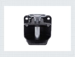Zugmaul Manuell ATS mit Flansch 140/80 schwarz — Produktbild 02