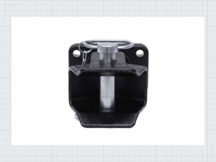Zugmaul Manuell ATS mit Flansch 140/80 schwarz — Produktbild 02