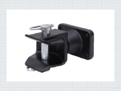 Zugmaul Manuell ATS mit Flansch 140/80 schwarz — Produktbild 03