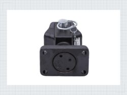 Zugmaul Manuell ATS mit Flansch 140/80 schwarz — Produktbild 04