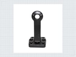 Zugöse 40mm mit Flansch 110/100 2 Tone 8xM16 UD40 F60 — Produktbild 01