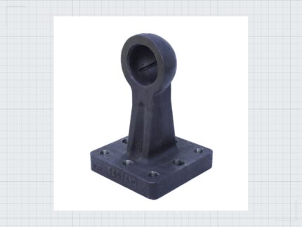 Zugöse für  Kugelkupplung 80 mm mit Flansch 4 Tone UD80F80 AgriPower — Produktbild 01