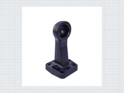 Zugöse für  Kugelkupplung 80mm mit Flansch 3 Tone UD80F80 — Produktbild 01