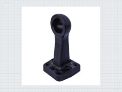 Zugöse für  Kugelkupplung 80mm mit Flansch 3 Tone UD80F80 — Produktbild 03